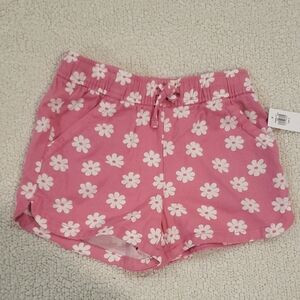 Old Navy Pink and White Floral Lounge Shorts